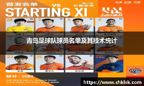 青岛足球队球员名单及其技术统计